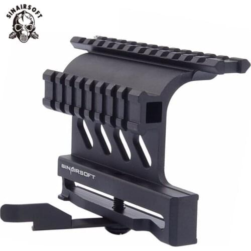 SINAIRSOFT AK-47 Quick Disassembly Dual Rail Side MNT-978 Mirror Bridge + AK Steel Fight Side Plate TL-M47SR Paintball