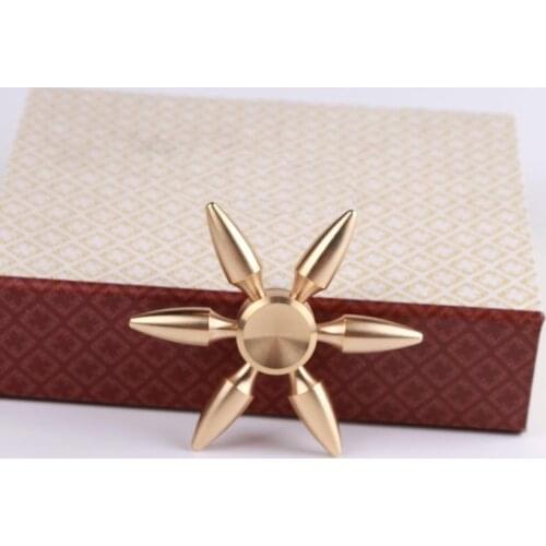 Fidget Spinner Pure color metal Mute Spinning Tops spiral decompression toy stress relief toys for adults Children desktop toys