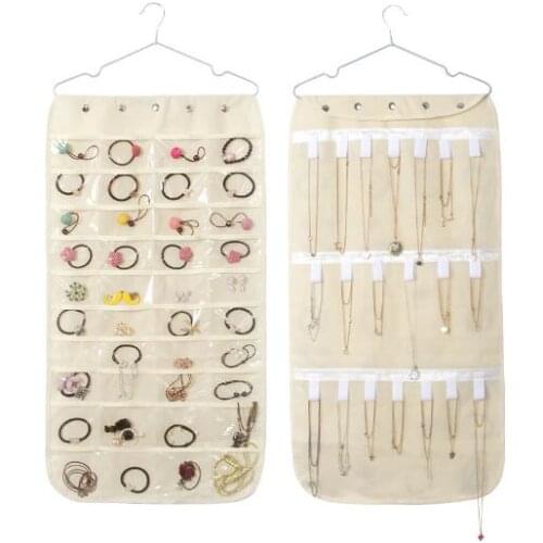 Party Favors Non-woven art jewelry storage bag bathroom dust bag double-sided small items household items
