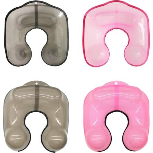 Waterproof Barber Shop Basin Water Sink Neck Tray Professional Hair Coloring Shawl DIY Styling Hair Perm Shawl Hairdressing Tool