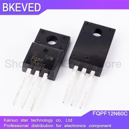 10PCS FQPF12N60C TO-220F 12N60C 12N60 TO220 FQPF12N60 TO-220 new MOS FET transistor