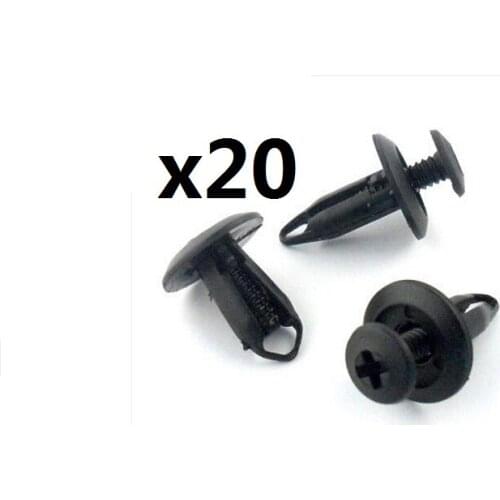20x For Ford Pare-chocs, passage de roue ET GARNITURES clip attaches en plastique