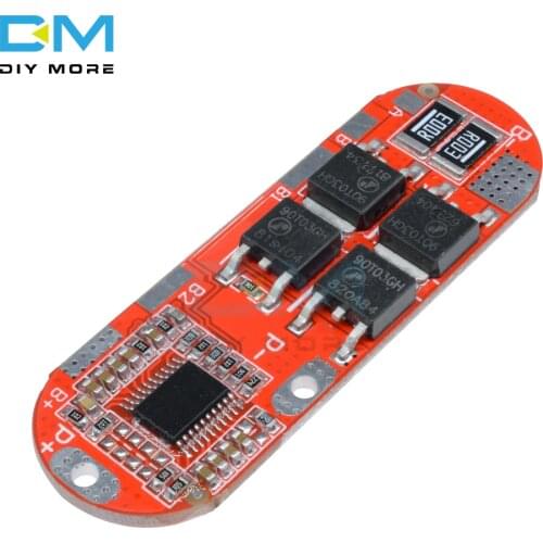 25A 5S 21V 18650 Li-ion Lithium Battery Protection Circuit Charging BMS Board Module PCM Polymer Lipo Cell PCB