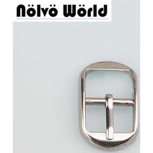 50pcs 4 colors inner 12mm 0.5 Inch letaher craft small adjusted pin buckles for belts bags shoes hats strapping