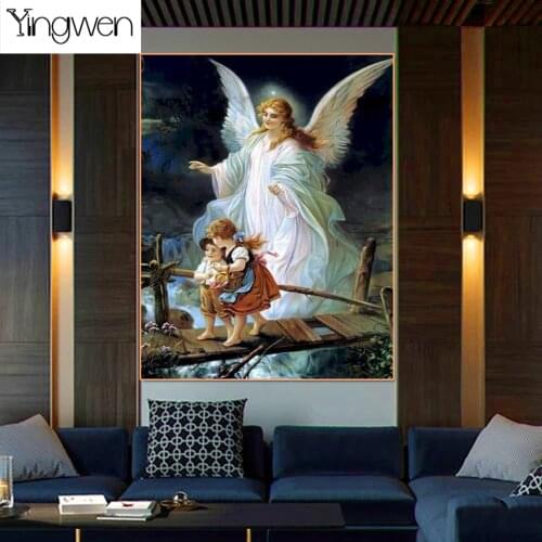 Diamond Painting Angel Girl Figurine DIY Embroidery Full Square Round Drill 5D Mosaic Cross Stitch Home Decoration Art Gift