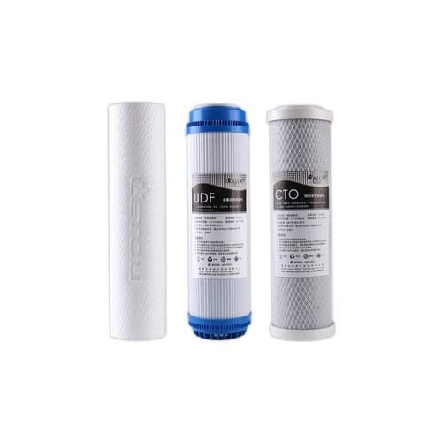 3pcs 10 inch water purifier filter activated carbon ppreverse osmosis ro water filtro kitchen water purifier parts