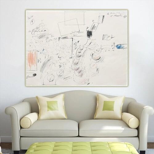 Holover Cy Twombly"Untitled(St. Maartin),1969"Canvas Oil Painting Western Art Decor Poster Wall Aesthetic Home Decoration