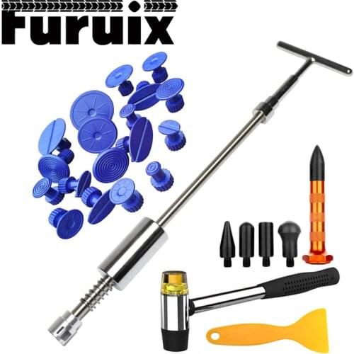 Dent Tools Car Paintless Dent Repair Puller Tool Body Slide Hammer Tool Glue Heavy Duty Kit