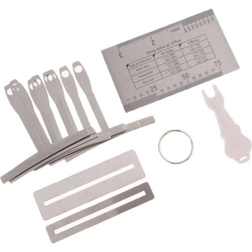 9 Understring Gauge with 2 Protector Guards 1 Pin Puller Guitar Setup