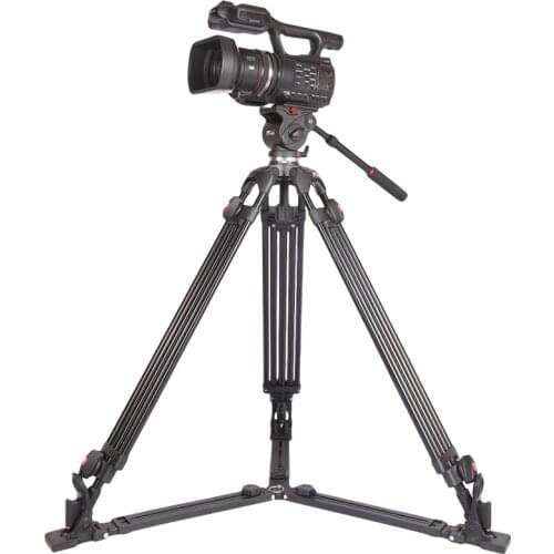 JIEYANG JY0508AD Camera SLR ground extension hydraulic damping low angle professional triangulation CD50