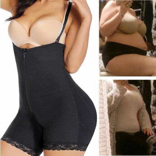 Women Body Shaper Bodysuit Shapewear Tummy Slimming Sheath Abdomen Reducing Corset Top Belly Shapers Butt Lifter Booty Enhancer