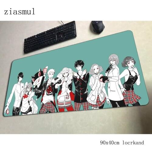 Persona 5 pad mouse Beautiful computer gamer mouse pad 900x400x3mm padmouse Professional mousepad ergonomic gadget office mats