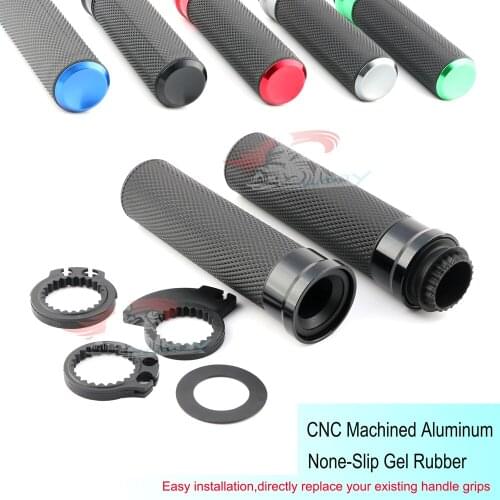 Motorcycle CNC Handle grip ends Handlebar Grips For Yamaha Xmax 125 250 300 400 Tmax 530 NMAX125 TRICITY 125/155