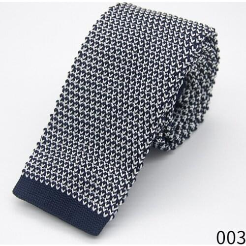 Mens Fashion Simple 5.5cm Narrow Tie Casual Student Knitted Tie Suit Clothing Accessories Polyester Polka Dot Tie