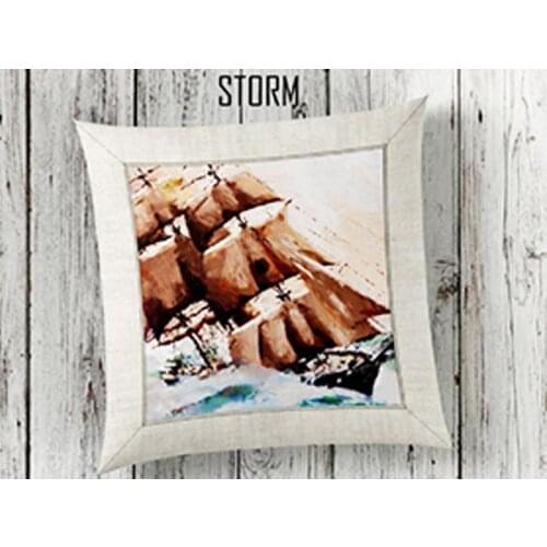 Storm 3d Pillow decorate