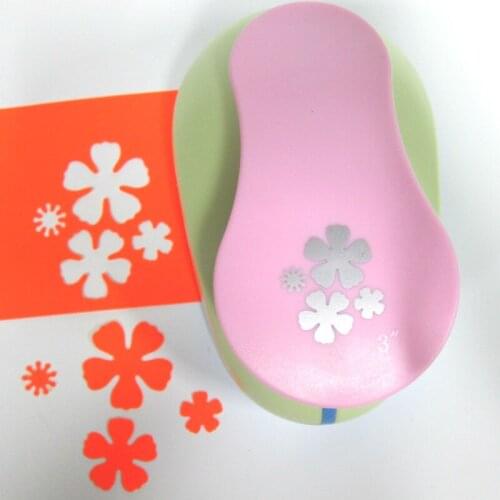 3" Flower Punch Set Paper Perforator Ponsen Voor Papier Hole Puncher Scrapbook Cortador Embossing Crafts And Scrapbooking Tools