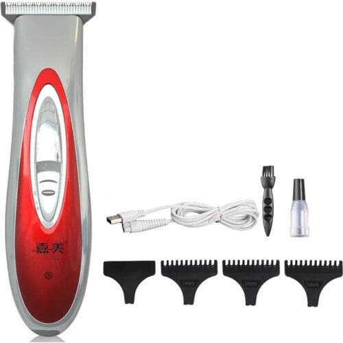 Professional Hair Clipper Electric Hair Trimmer Beard Shaver Men Barber Haircut Tool 0.1mm Hair Cutting Machine USB Charging