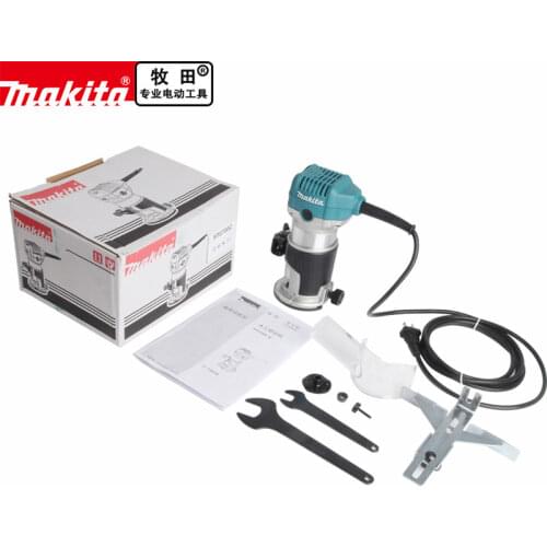 Makita RT0700C 6.35mm 1/4" Trimmer 220-240V 710W Router Tool - Free EMS NEW