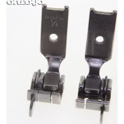 S570 1/4 left/right Needle Presser Foot Pressure With left/right Knives S570R S570L For Double Needle Industrial Sewing Machine