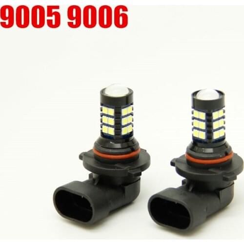 2Pcs H8 H11 H10 HB3 9005 HB4 9006 3030 LED Fog Light Bulb 12v 6000k