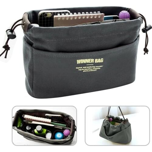 Make Up Storage Bag,Lazy Drawstring Portable Large Travel Cosmetic Bag Pouch Travel Makeup Pouch Organiser For Women Girl