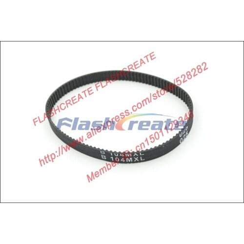 10pcs B104 MXL Timing Belt Teeth 104 Width 6.35mm=025" Llength 211.328mm B104MXL Rubber Closed-Loop Synchronous Belt