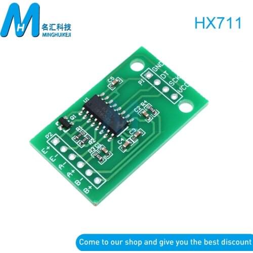 1PCS HX711 Weighing Sensor Dual-Channel 24 Bit Precision A/D Module Pressure Sensor