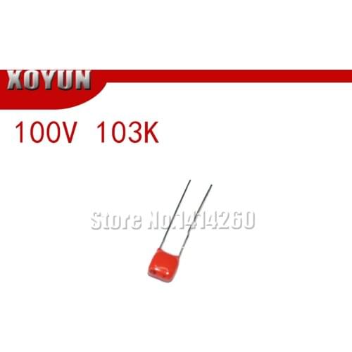 10PCS CBB 100V 103K 0.01UF 10NF 0.01K P=5MM