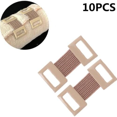 10PC/Bag Replacement Elastic Bandage Stretch Wrap Metal Clips Fastening Clips Hooks Coffee White Colors