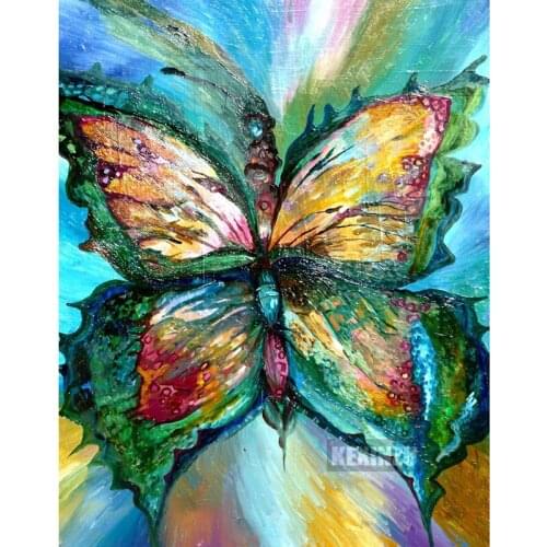%100full square drill Diamond embroidery -butterfly- 5D DIY diamond painting cross stitch Rhinestone mosaic home decoration