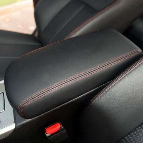 Car Accessories Microfiber Center Control Armrest Pad Leather Cover Sticker Trim For Nissan Altima 2013 2014 2015 2016 2017 2018