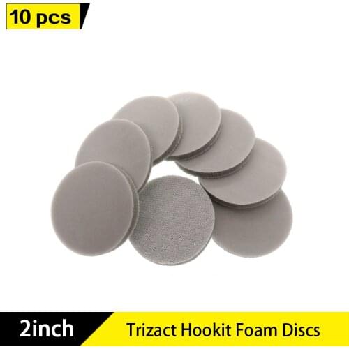 2"50mm Trizact Hookit Foam Disc Wet & Dry Spong Sandpaper Disc 320-8000 Grit Polishing Buffer Sanding Paper Abrasive Tools