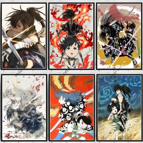 Diy 5D Diamond Painting Dororo Anime Hyakkimaru Cross Stitch Kits Embroidery Full Square Diamond Mosaic Boys Room Decoration