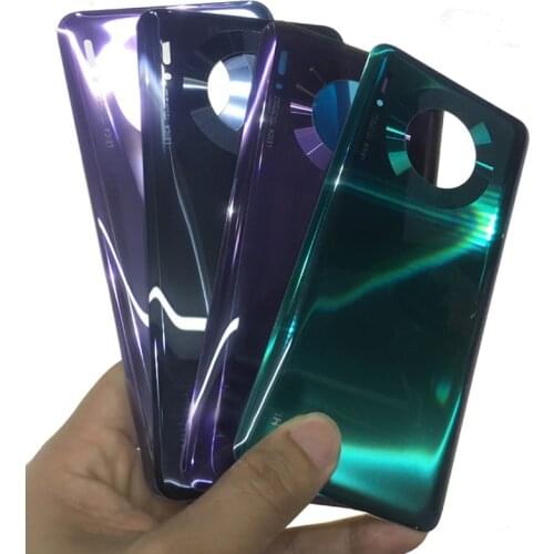Housing Case For Huawei Mate 30 Back Glass Battery Cover Rear Door Panel For Mate 30 Pro Back Glass Cover Replacement