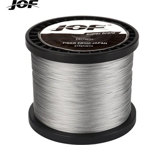 JOF 8 Strands Braided Fishing Line Multifilament 150M 300M 500M 1000M Carp Fishing Japanese Braided Wire Fishing Accessories Sea