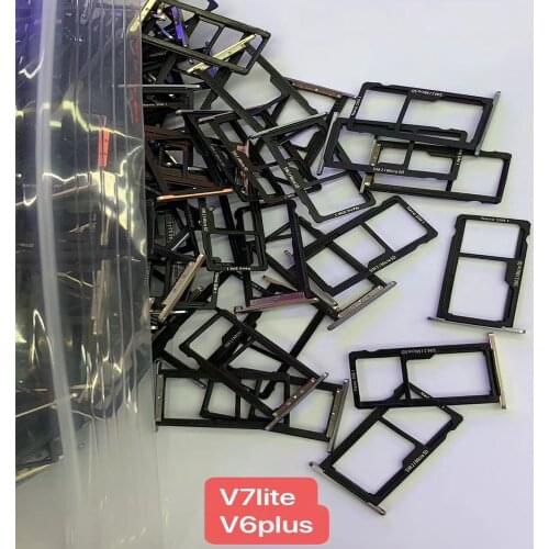 New Sim Card Slot Tray Holder For ZTE Blade V7 lite /V6 Plus 5.0inch Sim Socket Adapter Replacement Parts + tracking