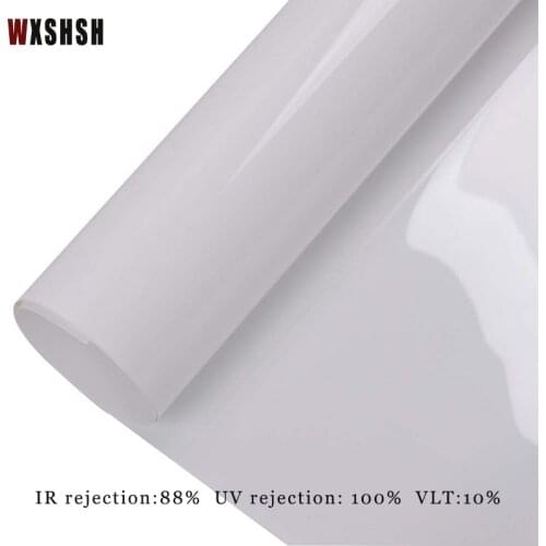 4m Length Matte White Glass Film Non Transparent Light Blocking Anti-UV Privacy Protection Decoration Stained Sticker