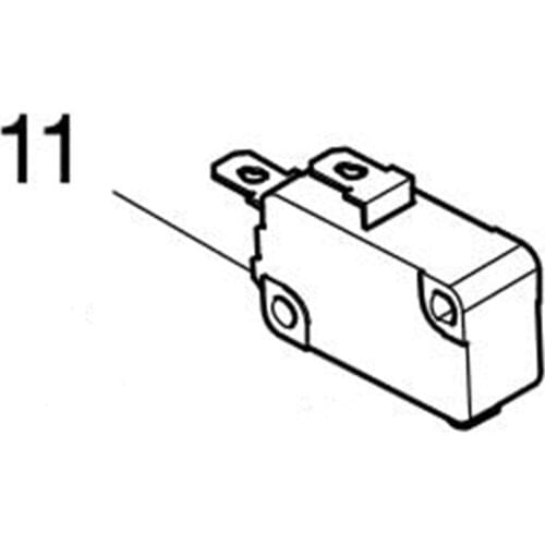 Genuine Switch For Makita 650744-8 DUM604 UH201D UM600D