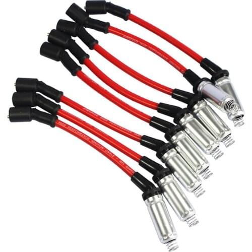 OSIAS Spark Plug Ignition Wire For CHEVY Silverado 1500-2500 99-06 LS1 VORTEC 4.8L