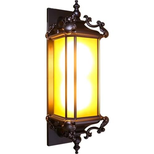 Outdoor Nordic Wall Lamp Balcony Corridor Sconce Wall Lights Modern Wall Light Waterproof Outdoor Led Glass Wall sconces