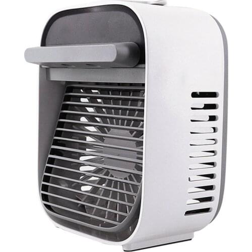 Portable Air Conditioner Fan, Personal Space Mini Cooling Fan With USB Recharged for Bedroom Home Car Office
