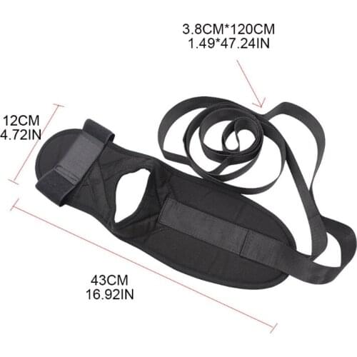 Yoga Strap Stretch Bands Leg Lacing Belt Fitness Exerciser Assisted Stretcher U7EF