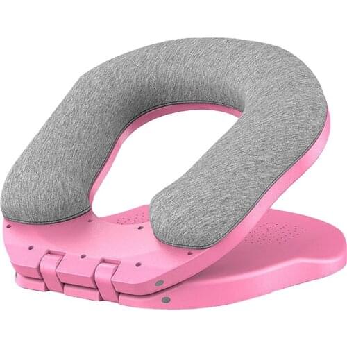 U-shaped Nap Pillow Foldable Comfortable Pillow For Adults Kids oldable Hand Press Office Nap Head Rest Comfortable Sleep Pillow
