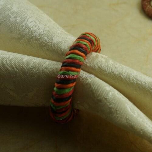 Gold napkin ring, napkin holder