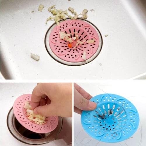 1PC Kitchen Bathroom Sink Anti Odor Floor Drain Drain Cover Bathtub Floor Sink Strainer Plug Filter Kitchen Accessories