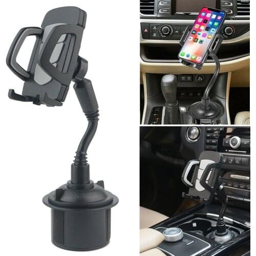 Universal Car Phones Mount Navigation Bracket Holder 360 Adjustable Water Degree Phones Bracket GPS Rotation Cup Car