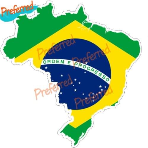 Brazil Brazilian High Quality Decal Motocross Racing Laptop Helmet Trunk Wall Vinyl Car Sticker Die Cutting Waterproof PVC