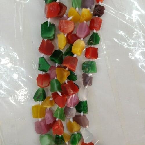 Irregular Colorful Natural Crystal Stone Beads Fit Fashion Necklace Jewelry Making Loose Gem Stone Beads DIY Accessories