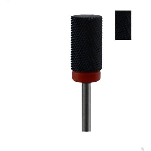 Black Ceramic Nail Drill Bit - Large Barrel Bit F