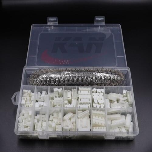1220pcs connector XH2.54 2p 3p 4p 5 6 7P 8 9pin 2.54mm pitch terminal housing / header